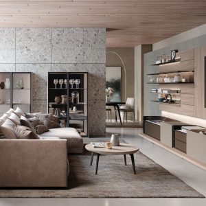 Parete Attrezzata Astor Skyline 3-0 Modello Metropolitan life