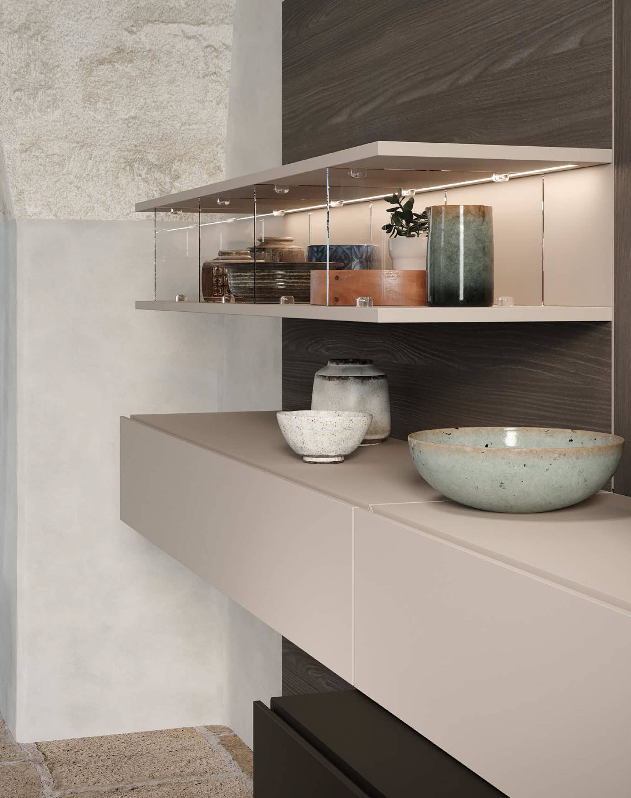 Parete Attrezzata Astor Skyline 3.0 Modello South Italian atmosphere - immagine 4