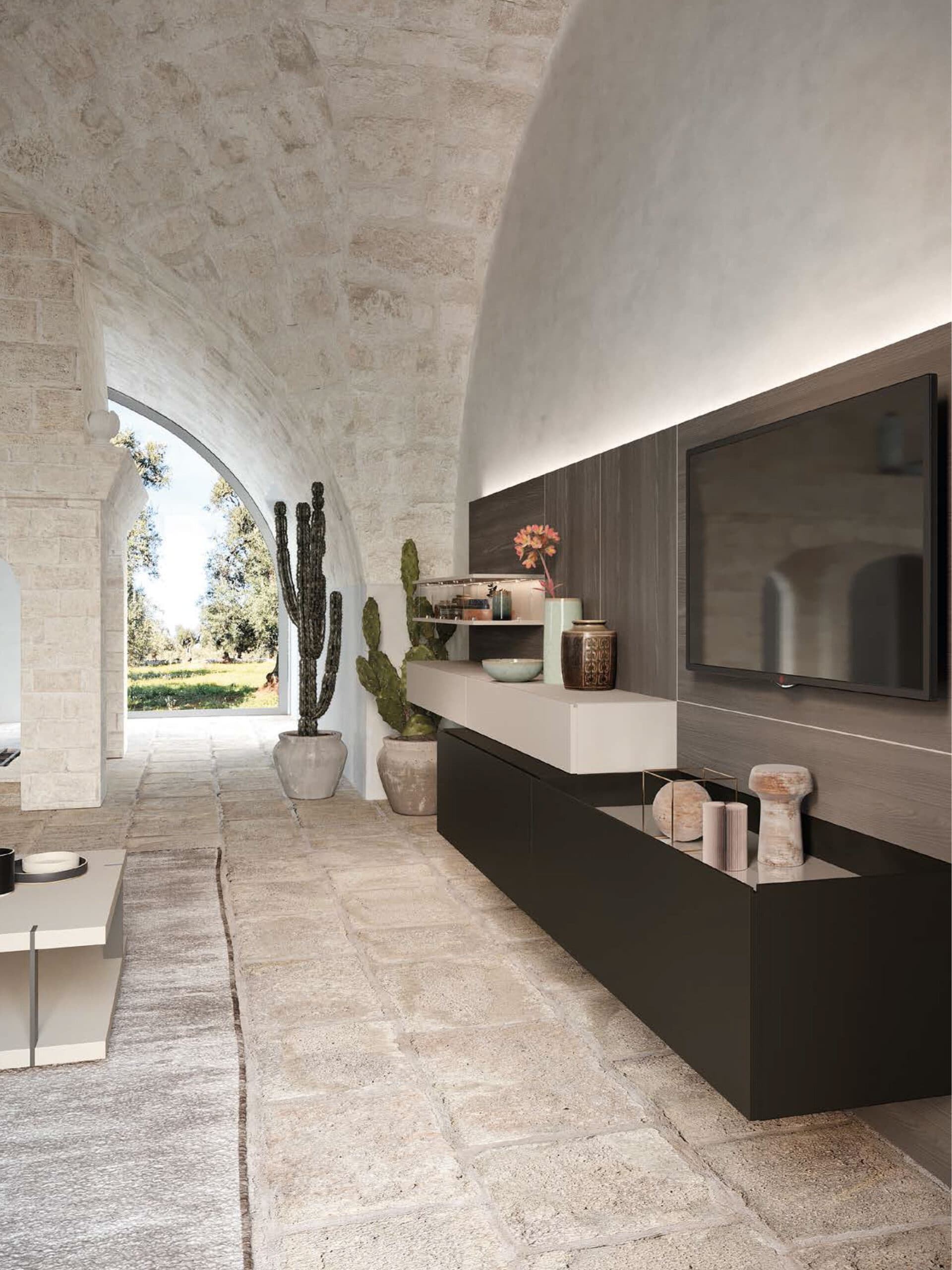 Parete Attrezzata Astor Skyline 3.0 Modello South Italian atmosphere - immagine 2