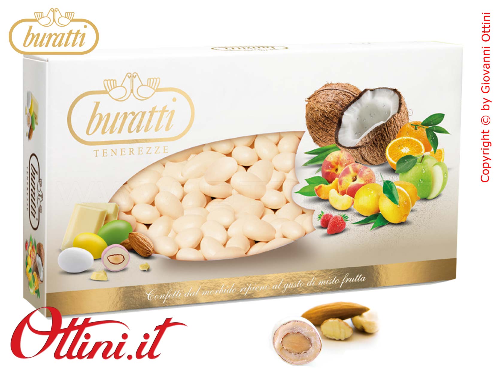 Tenerezze Gusto Pesca – Buratti Kg 1