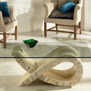Tavolino da salotto in pietra Fioko