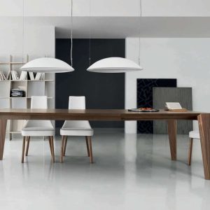 Tavolo in Legno Moderno Allungabile Modello Lupus