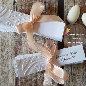 bigliettino bomboniera albero vita