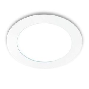 INTEC LIGHT Slim faretto LED ad incasso pannello rotondo 24W