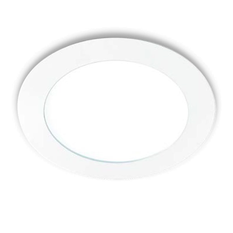 INTEC LIGHT Slim faretto LED ad incasso pannello rotondo 24W