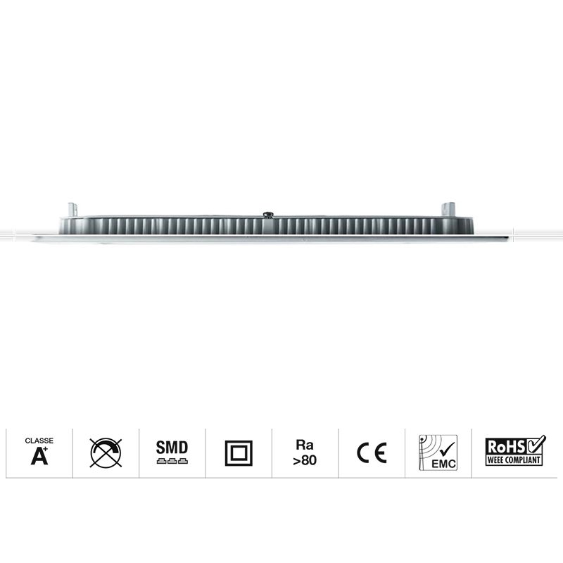 INTEC LIGHT Slim faretto LED ad incasso pannello rotondo 24W - immagine 2