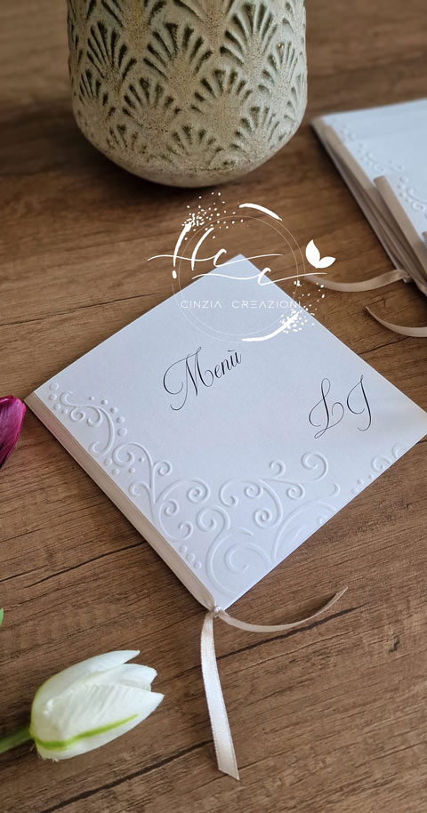 Menu semplice con rilievo onde - immagine 3