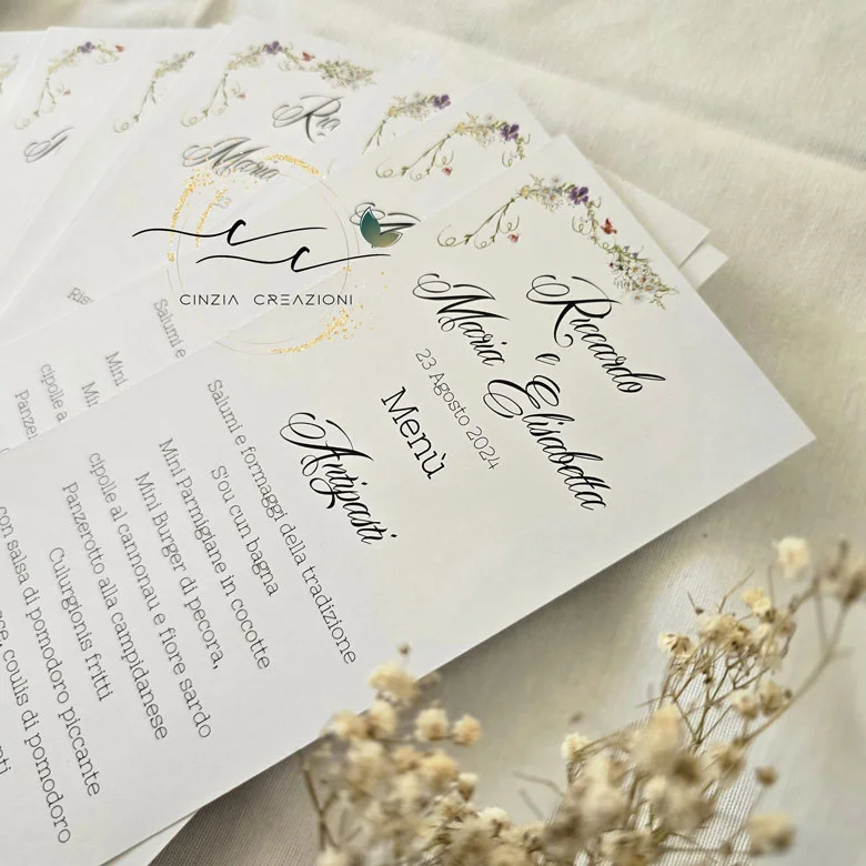 Prato fiorito – menu matrimonio - immagine 2