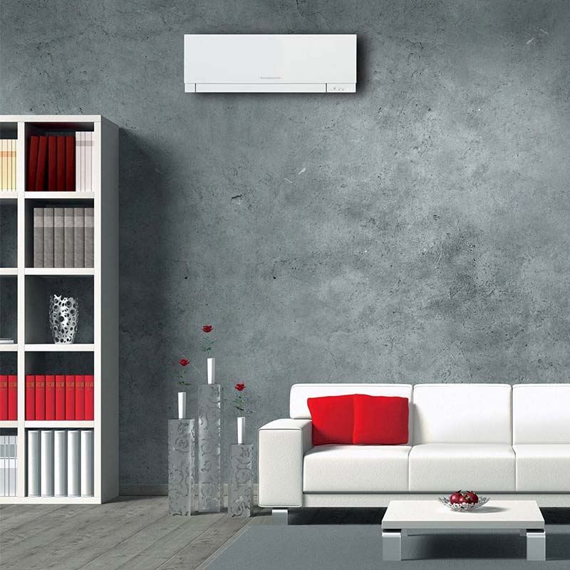 MITSUBISHI – Climatizzatore Inverter 15000 btu WiFi A++ KIRIGAMINE ZEN MSZ-EF42VGK bianco argento nero - immagine 2