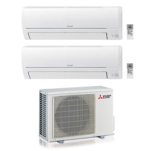 Mitsubishi Electric – Climatizzatore Inverter Dual Split 9000+9000 9+9 Btu Classe A++ MXZ-2HA50VF R32 Linea Smart