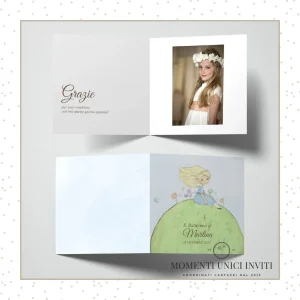 Cards Ringraziamento Alice nel Paese delle Meraviglie – 14,5×14,5