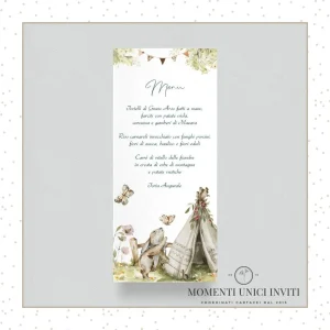 Bosco incantato – menu 9×20