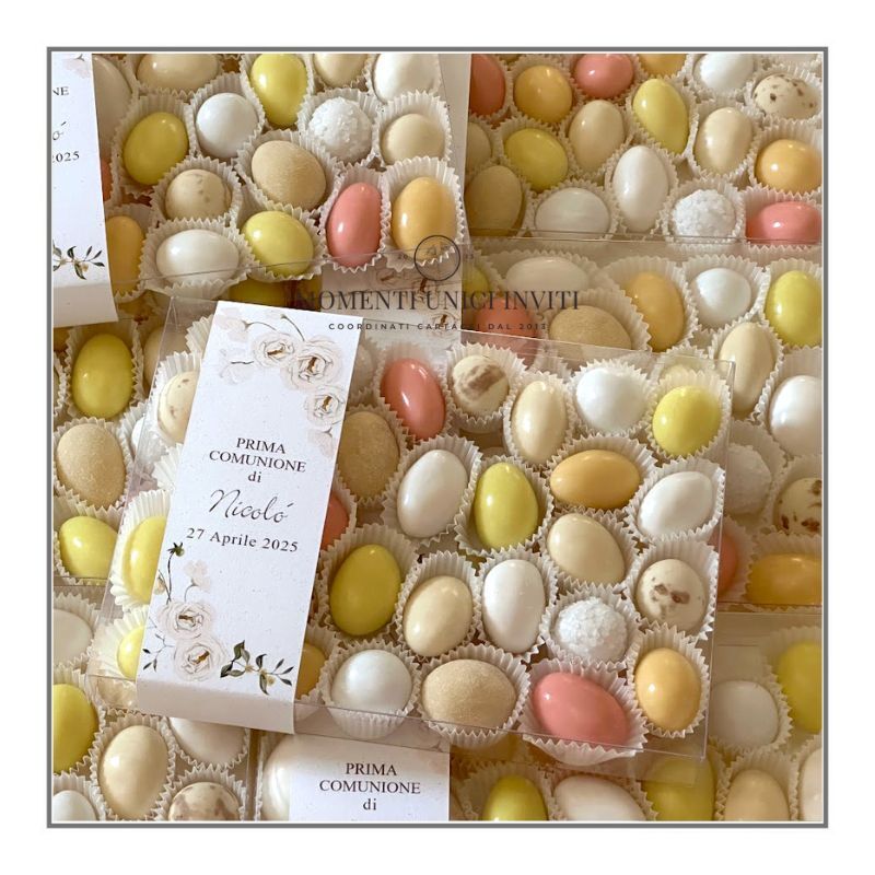 Scatola 31 Confetti Prima Comunione – Grafica Personalizzabile - immagine 7