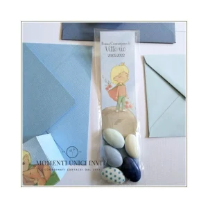 Bustina segnalibro porta confetti