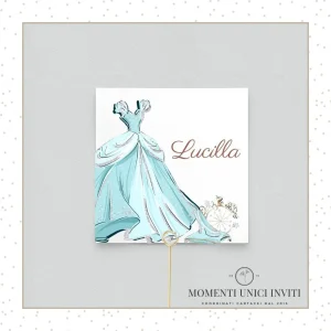 Segnaposto Cenerentola – Quadrato o Rettangolare