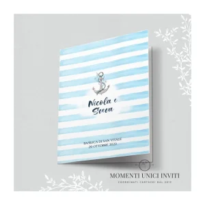 Favignana – libretto cerimonia