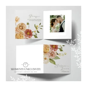 Giardino d’autunno – card ringraziamento 14,5×14,5 cm