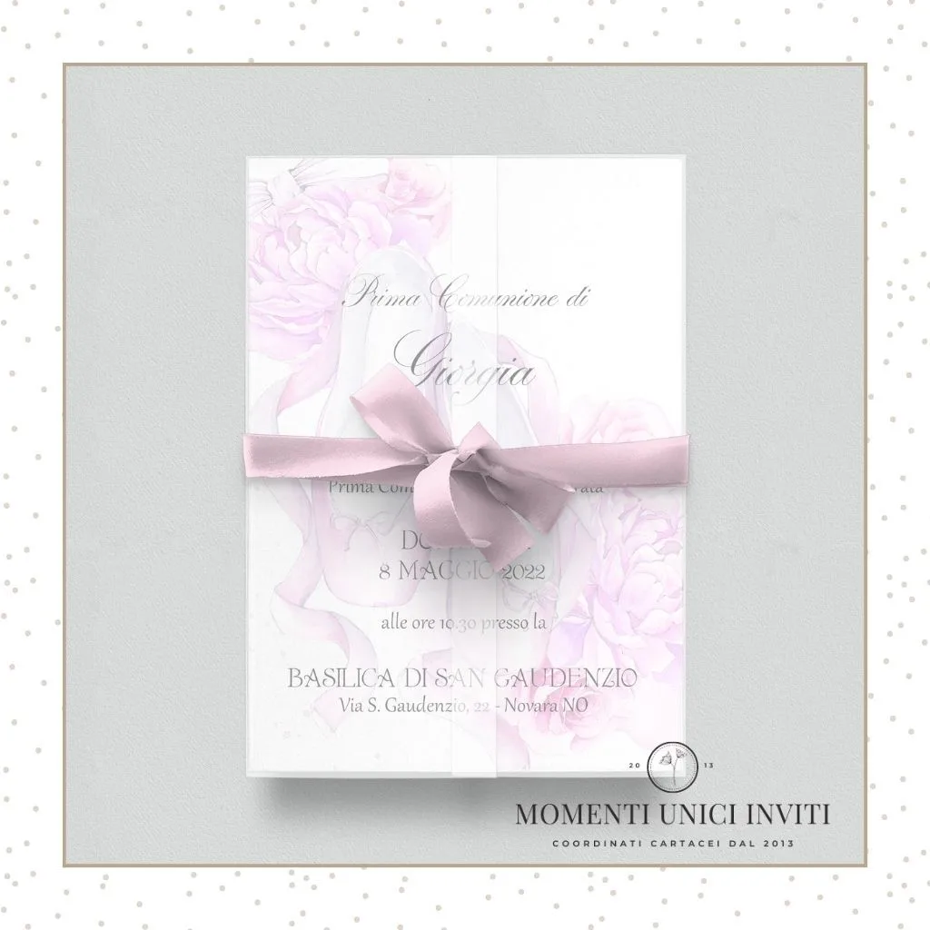 Cover Traslucida Partecipazione – Lago dei Cigni