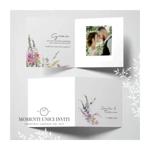 Provenza – card ringraziamento 14,5×14,5 cm