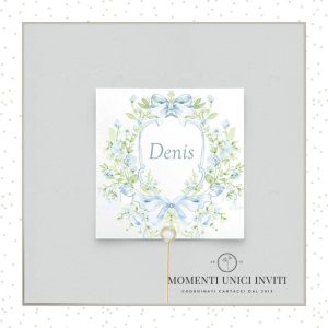 Segnaposto Soffio Delicato Bimbo – Quadrato o Rettangolare