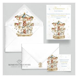 Promo Suite Inviti 5 pezzi mod. Carosello