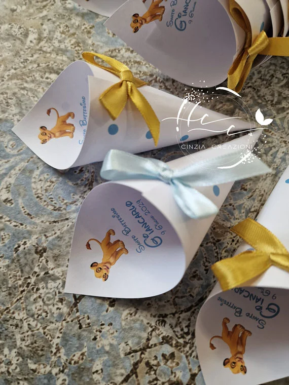 portaconfetti il re leone - immagine 3