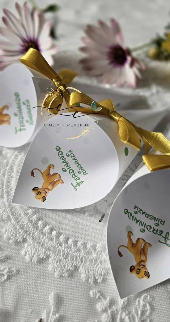 portaconfetti il re leone - immagine 6