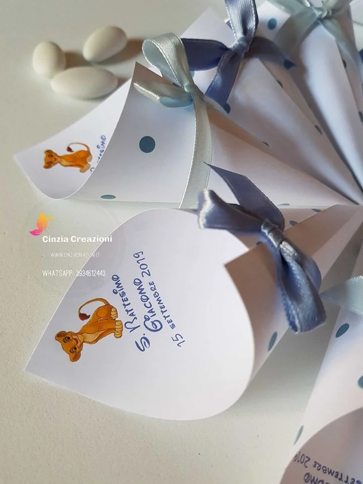 portaconfetti il re leone