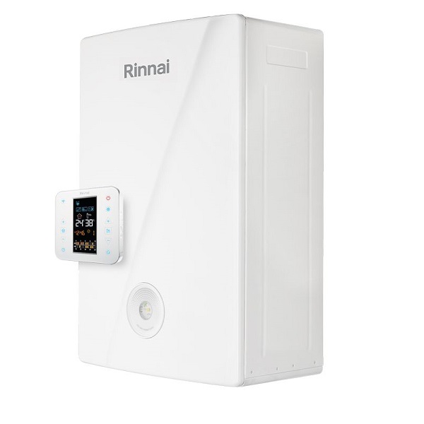 RINNAI – CALDAIA CONDENSAZIONE CLASSE A NOx6 WIFI CRONOTERMOSTATO KIT FUMI MOMIJI 24 GPL