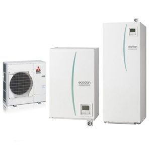 MITSUBISHI – POMPA CALORE ARIA-ACQUA ECODAN HYDROBOX REVERSIBILE SMALL PUHZ-SW75VHA BTU 27000 KW.8