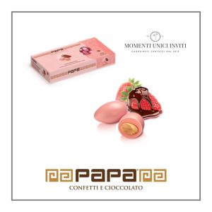 Scatola Confetti Papa DolceAmaro: CioccoFragola