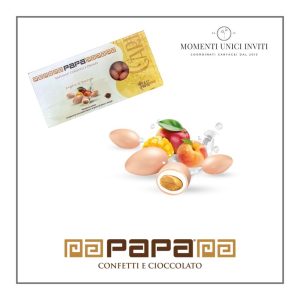 Scatola Confetti Papa DolceAmaro: Cioccogolosi Pesca e Mango