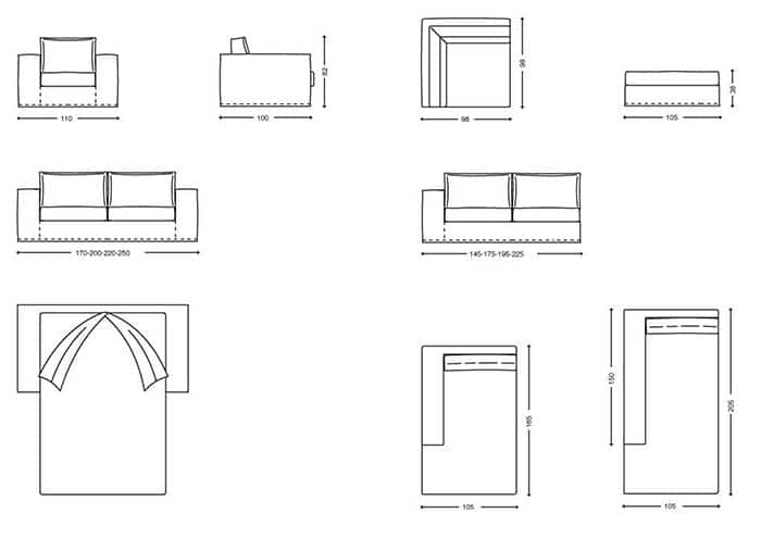 Divano letto o fisso morbido Retsa - immagine 8