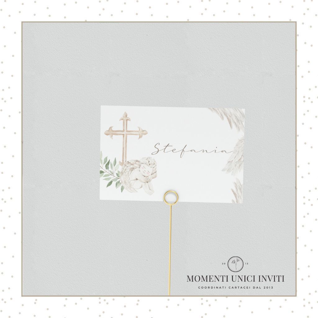 Segnaposto Angel – Quadrato o Rettangolare - immagine 4