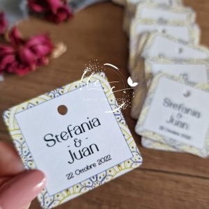 tag bomboniera maioliche